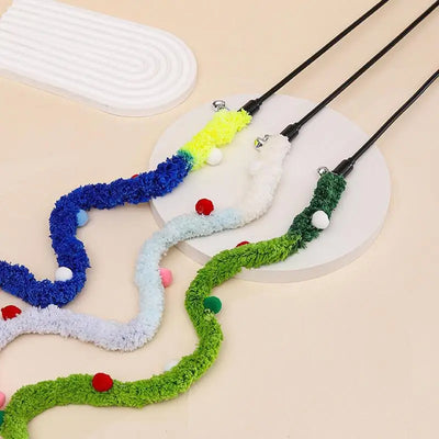 Cat Wand Toys Cat Wand Toys With Bells Cat Teaser Stick With String Toys And Bells Fun Training And Exercises For Indoor Cats