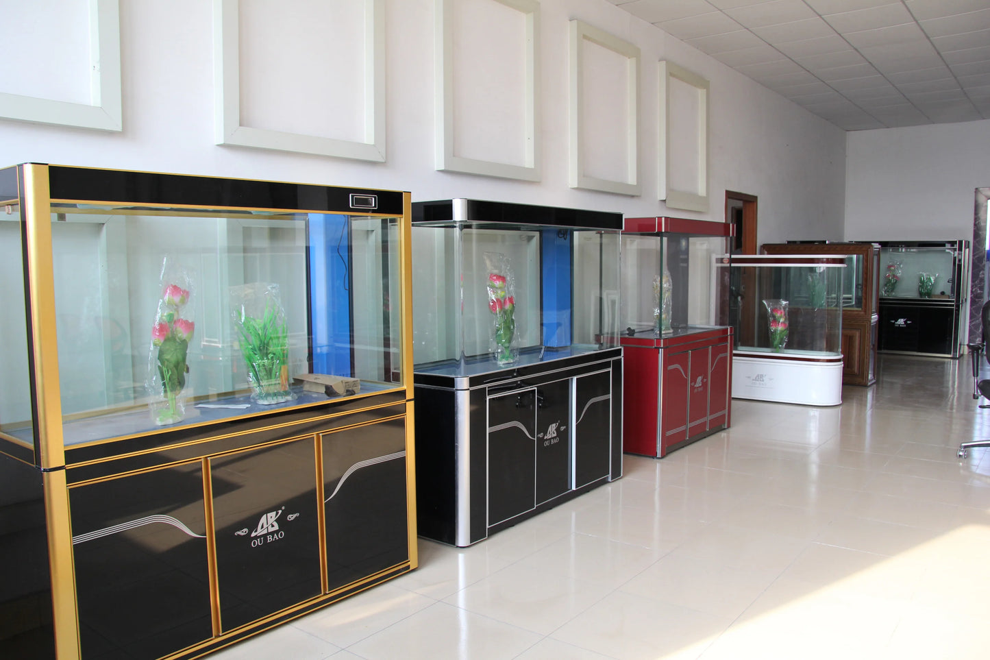 aquariums & accessories Best Selling Customizable Ultra Clear Glass Aquarium Live Fish For Fish Tank