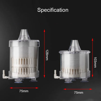 Double Aquarium Filter Fish Tank Shrimp Pond Air Pump Biochemical Sponge Filter Bio Sponge Filters Aquarium Filtration Material