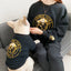 Dog Costume  Pet Clothes Crew Neck Korean Version Spring and Autumn Parent-child Wear Pure Cotton Four Colors Seven Sizes