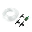 UXCELL 4-5mm Flexible Silicone Oxygen Pump Hose Air Bubble Stone Fish Tank Pond Pump Tube Aquarium Air Pump Accessories Set
