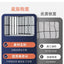 Stainless steel dog cage with partition mother and child cage square tube double cage large pet golden retriever ken