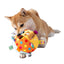 Interactive Ball Dog Toy for Aggressive Chewers Training Decompress Bite Resistant Plush Handle Dog Toys with Bells Pet Supplies