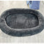 Dog bed for humans Short plush for large people, dog bed Adult kennel Removable pet nest