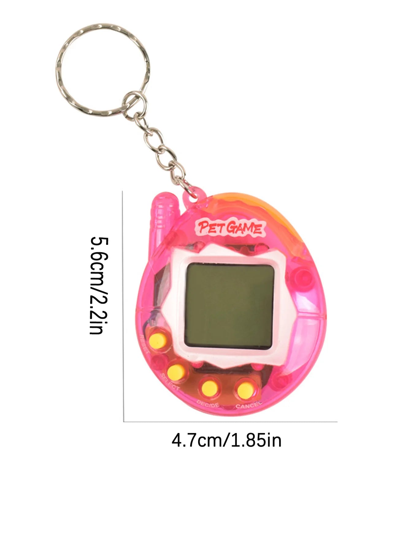 Retro Handheld Virtual Pet Game - Compact, Easy-to-Use, Interactive Fun - Perfect Gift for Holidays & Gamers