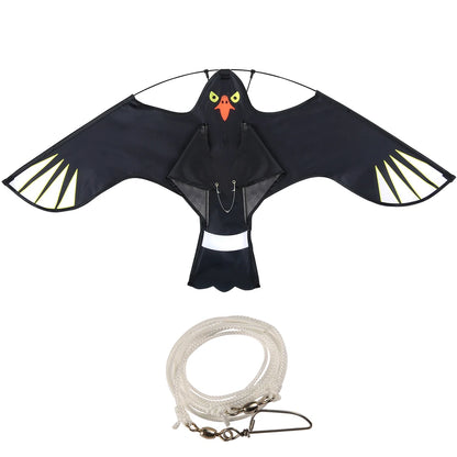 1Pcs Bird Repeller Flying Hawk Kite Scarecrow Decoration Outdoor Pest Control Repellents Garden Supplies