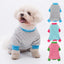 Winter Dog Jumper Small Dog Clothes for Small Dogs Pugs Outfits Clothes  Dog Costume Yorkshire Terrier Chihuahua Stripe Hoodie