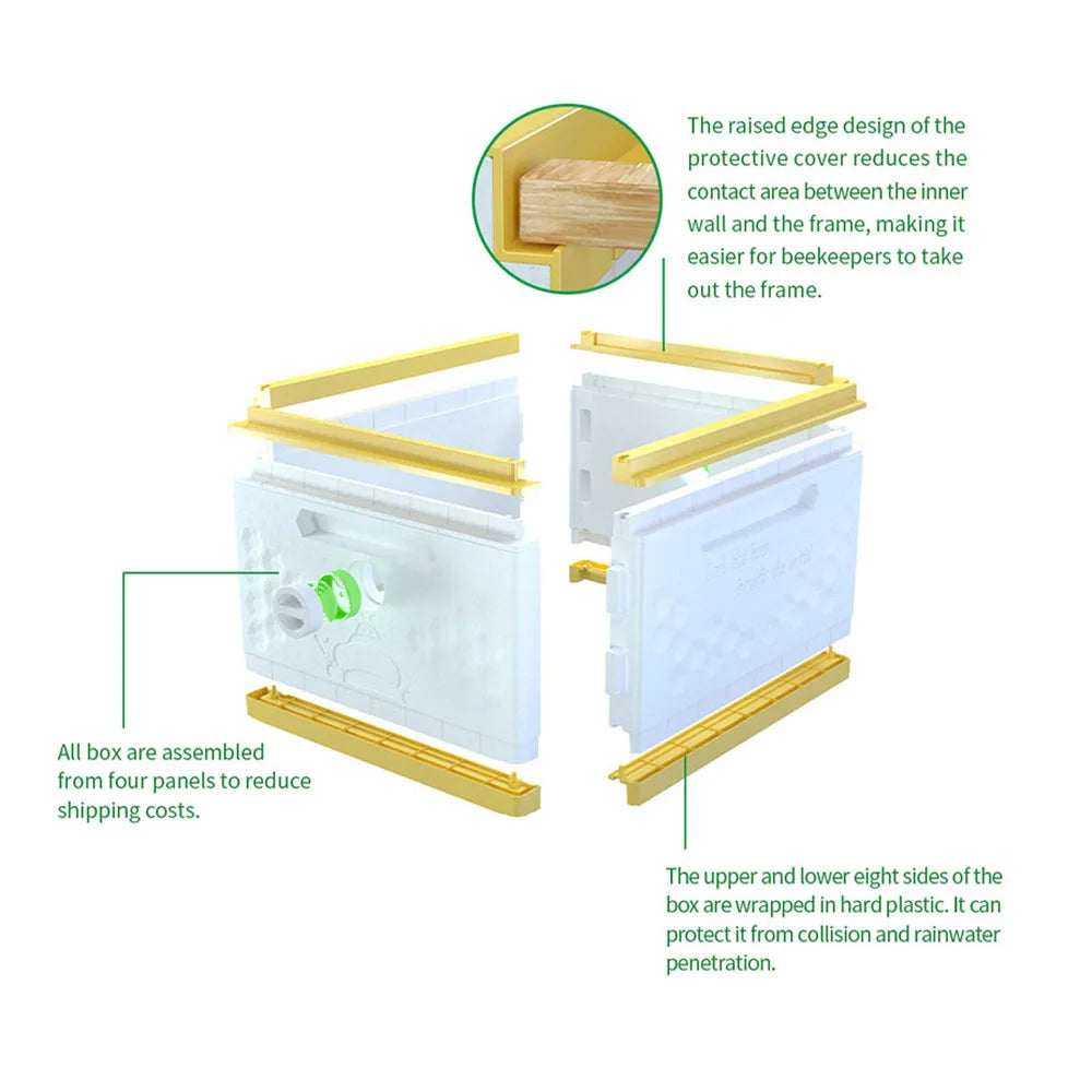 EPS bee hive langstroth plastic beehive