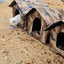 Outdoor Cat House Weatherproof Insulated Feral Cat Shelter Insulated Outside Feral Cat House Shelter With Door Pet House Cold