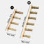 4/6 Steps Wood Ladder Pet Interactive Bird Parrot Toy Ladder for Hamster Cage Funny Grinding Stick Climbing Toy Bird Accessories