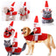 Pet Costume Dog Suit Cowboy Rider Style Dog Carrying Costume for Small Medium Large Dogs  Halloween Clothes