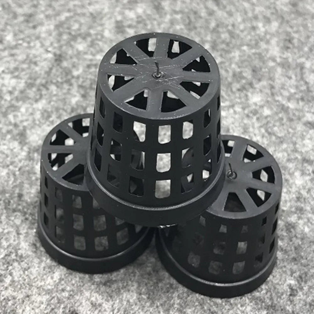 Fishtank Aquatic Plant Planting Basket Aquatic Plant Tissue Culture Pot Plastic Aquarium Plant Flower Pot Landscaping Decoration