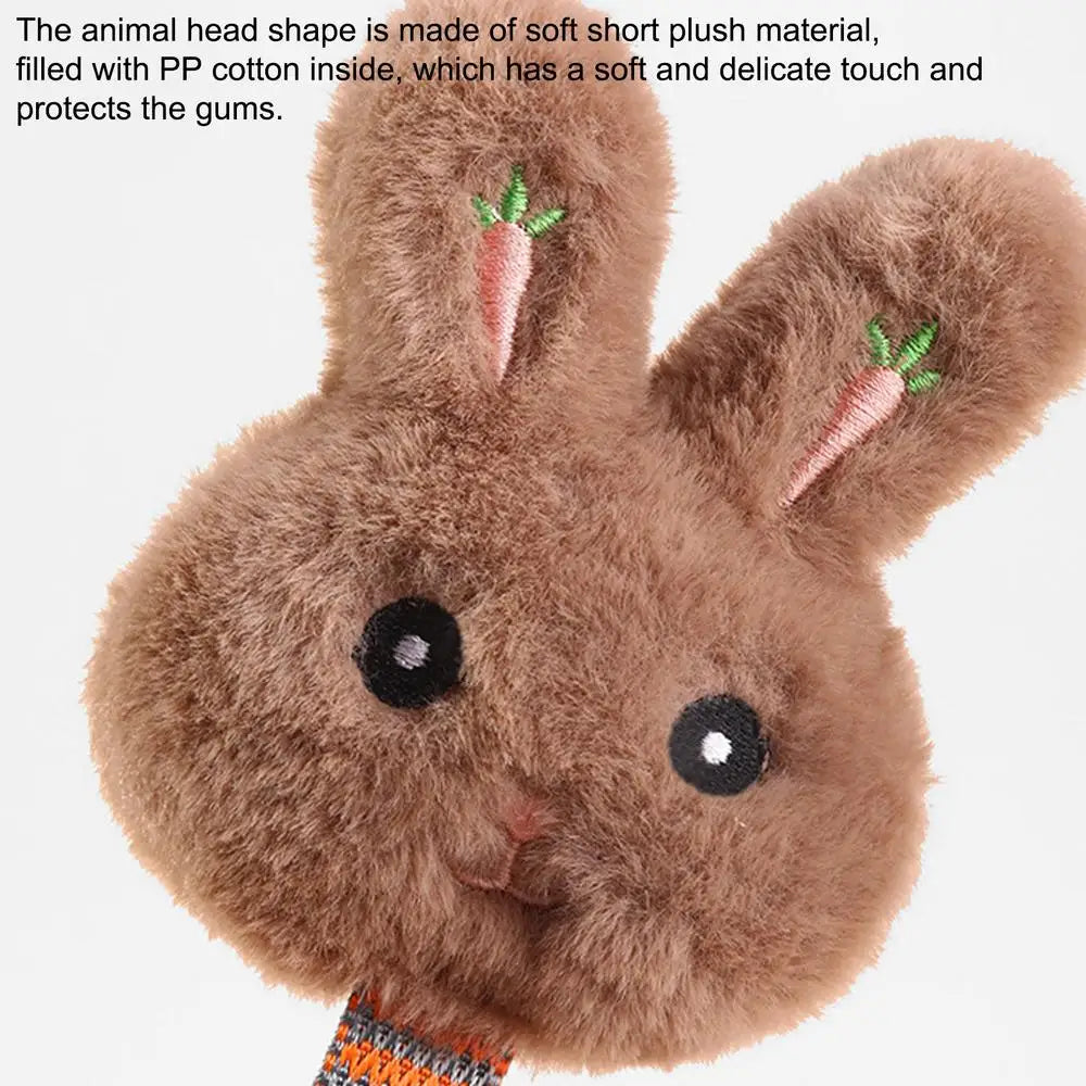 Pet Dog Sound Squeaky Toys Dog Chew Toy Cute Plush Chew-Resistant Squeaky Toys Puppy Sound Oral Care Soft Dog Supplies Pet Toys