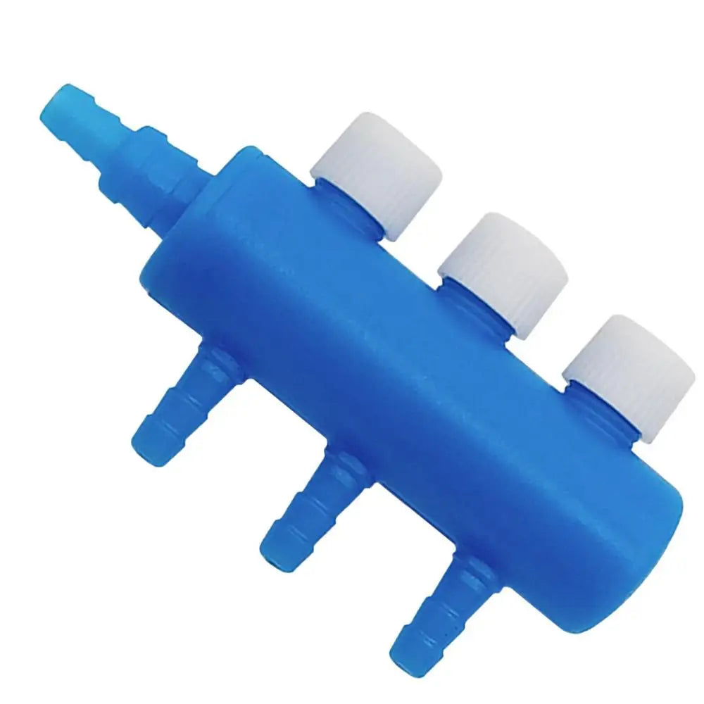 Fish Tank Air Splitter Fish Tank Air Pump Splitter Valve Aquarium Air Flow Control Lever Valve Distributor Splitter Airline Tube