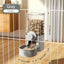 new tepy Hanging Automatic Pet Food Feeder/Water Dispenser, Gravity Cat Auto Feeder Waterer Set With Container Bowl For Cage