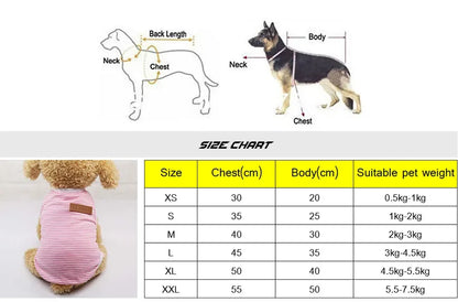 2023 New Classic Stripe Shirt Dog Clothes For Small Dogs Summer Chihuahua Tshirt Cute Puppy Vest Yorkshire Terrier Pet Clothes