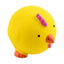 Small Dog Squeaky Toys Round Cartoon Animal Shape Indestructible Dog Teething Toys Reduces Buildup Without Brushing No Stuffing