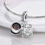 MULA 1PC Coffee Pet Moon Star Silver Plated Pendant Fit Original Snake Chain Charm Bracelet DIY Women Jewelry Gift