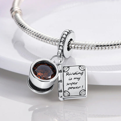 MULA 1PC Coffee Pet Moon Star Silver Plated Pendant Fit Original Snake Chain Charm Bracelet DIY Women Jewelry Gift