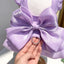 Big Bow Pet Wedding Dress with Buckle Luxury Dog Full Dresses for Small Dogs Pomeranian Poodle Puppy Cat Skirt mascotas Clothes