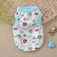 Cotton Vest Dogs Clothes For Small Dogs Chihuahua Clothes Summer Animals Cartoon Vest Dog T-Shirt For Small Dog Medium Yorkshire