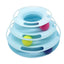 4 Levels Cat Toy Tower Turntable Roller Balls Toys Interactive Intelligence Training Track Puzzle Funny Games Accessories