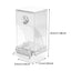 No Mess Bird Feeders Automatic Parrot Feeder Drinker Acrylic Seed Food Container Cage Accessories For Small And Medium Parakeets