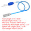 UXCELL Aquarium Water Change Kit Fish Tank Siphon Long Hose Parts Vacuum Cleaner Water Pump Gravel Filter Tools Accessories Set