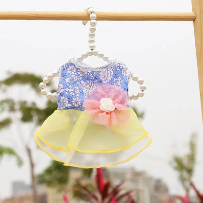 2024 Summer Dress for Dog Pets Clothes Chihuahua Wedding Dress Skirt Cloth Accessory Dog Pet Dress Supplies Hanbok Cat Costume