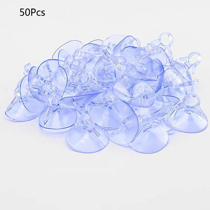 10/20/50Pcs Suction Cup Car Sunshade Sucker Aquarium Suction Cups Swallowtail Suction Pad for Car Glass Window Decor Fish Tank