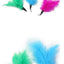 Cat Toy Cat Teaser Sticks Pet Cat Toy Pussy Cat Stick Feather Replacement Head Pussy Cat Toy DIY Bell Replacement Head