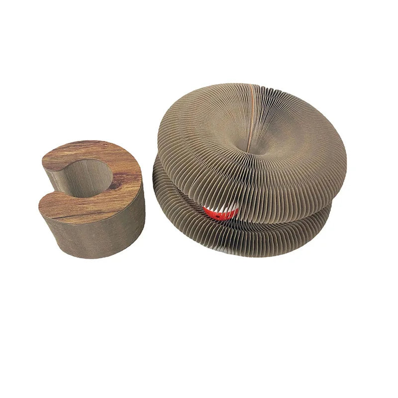 Popular Magic Organ Cat Scratch Board Cat Toy with Bell Cat Scratch Claw Cat Crawler Pet Supplies