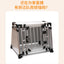 Pet cage, car aviation dog cage air freight Thickened ventilated aluminum firm dog cat large cage