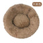 Plush Circular Pet Nest Winter Cat Nest Dog Nest Warm Detachable Washable Round Cat Nest Pet Bed Seasonal Universal Decoration