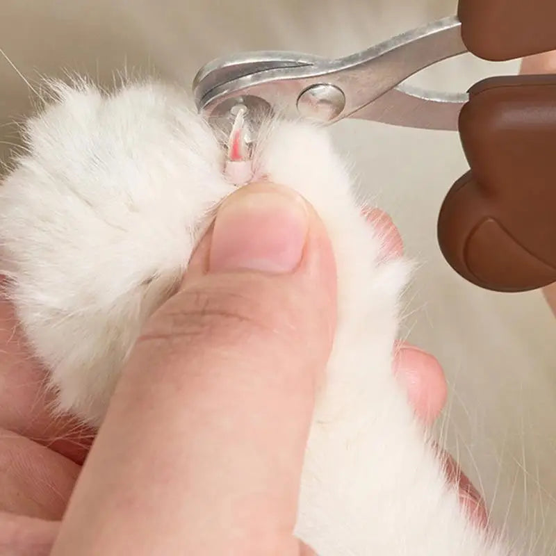 Pet Nail Clippers Sturdy Non-slip Handles Cat Claw Trimmer Puppy Toenail Cutter Professional Anti-Slip Safe Pet Detailing Tool