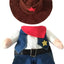 Funny Pet Dog Cat Halloween Costume Dog Cowboy Clothes Pet Dog Costumes for Small Dogs Cosplay Cat Accessories