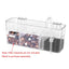 3in1 Fish Tank External Filter Box Plastic Filter Dry and Wet Separation Small Silent External Suspend Aquarium Drip Overflow