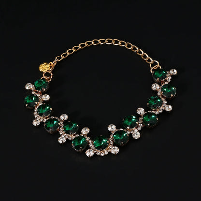 Luxury Dog Accessories for Small Medium Dogs Puppy, Blingbling Diamond Pearl Dog Cat Neckalce Adjustable Crystal Jewelry Collar