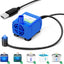 Water Pump LED Light Pet Cat Water Fountain Motor Replacement for Cat Flowers Drinking Bowl Dispenser Pet Accessories