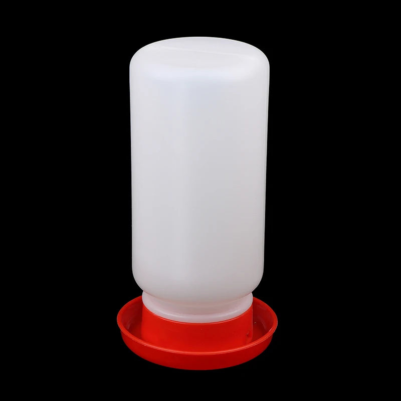 Poultry Thickened Feeder And Drinker Water Food Dispenser Automatic Chicken Birds Chick Waterer Feeding Bucket Container