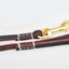 Hand-made Real Leather Pet Puppy Dog Leash for Small Dogs and Cats Lightweight Slender Genuine Leather Dog Leash Brown Red Green