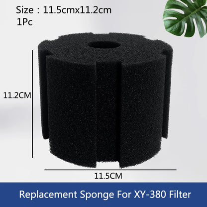 Aquarium Filter Sponge for Fish Tank Air Pump Skimmer Biochemical Sponge Filter Aquarium Bio Filter Filtro Aquario Acessorio