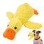 Pet Plush Toy Dog Calming Duck Stuffed Duck Toys Chew Toy Fun Dogs Interactive Toy Squeaky For Puppy Pet Teeth Pet Supplies