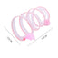 Folded Tunnel Pet Cat Toys Solid Color S Shaped Feather Ball Interactive Accessories For Kitten Home Energy Relieve Pet Supplies