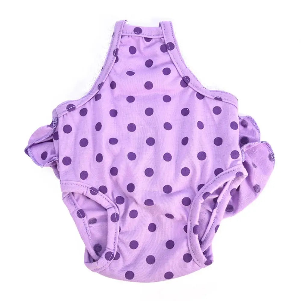 Pet Underwear Shorts Reusable Dog Diapers AntiHarassment Strap Physiological Pants Washable Female Sanitary Underwear 30E