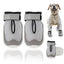 UXCELL 4pcs Fashion Dog Shoes Breathable Dog Boots Paw Protectors Summer Casual Silod Pet Shoes Outdoor Walking Sportwear