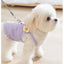 Sweet Flower Decorate Puppy Summer Clothes Breathable Unisex Small Chihuahua Pet Cat Vest Walking Leash T Shirt for York Dogs