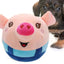 Talking Pig Toys Electric Pig Bouncing Ball Toy With Music USB Charging Pig Bouncing Jump Ball Toy For Children's Day Christmas