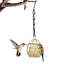 Hanging Bird Feeder Metal Hanging Bird Cage Bird Feeder Squirrel Proof Wild Bird Feeders For Outside Garden Patio Lawn Window