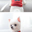 Mesh Breathable Dog Clothes Schnauzer Teddy Sport Large Dog Jersey Basketball Clothing Puppy T-Shirts Summer Pet Cat Shirts